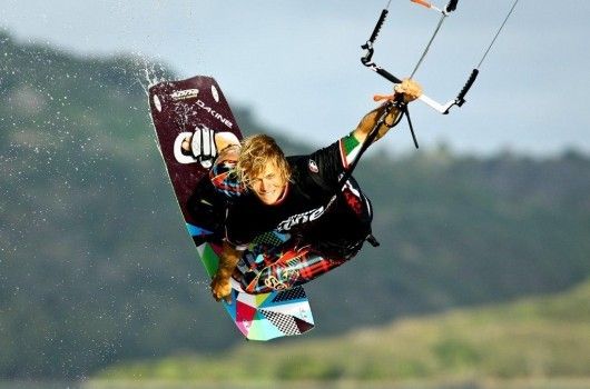 Lezione Kitesurf Lecce - Nose Grab